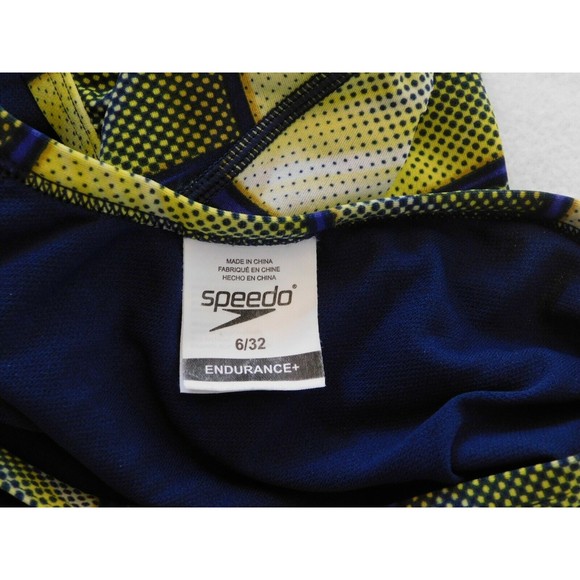 Speedo Endurance One-Piece Swimsuits Racer Back Size 6/32 - Picture 6 of 8
